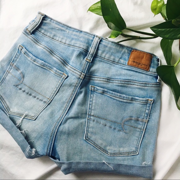 American Eagle Outfitters Pants - AMERICAN EAGLE • Jean shorts